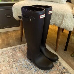 Hunter Boots- Size 8